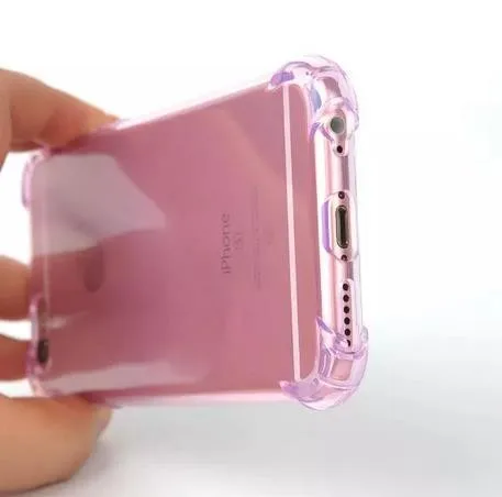 100 шт./лот кристально прозрачный противоударный мягкий ТПУ гелевый силиконовый