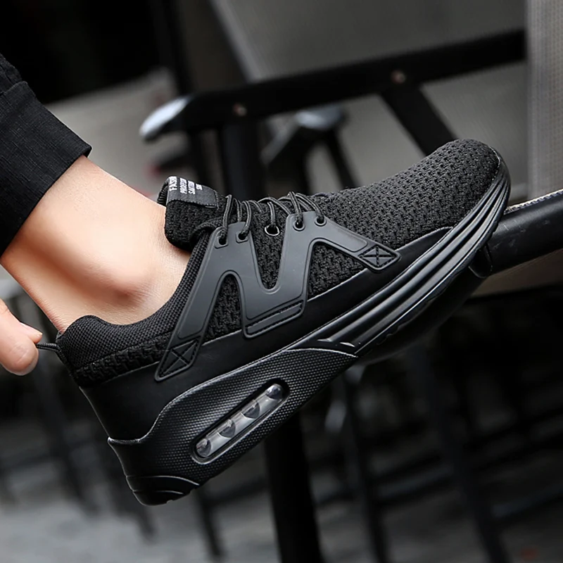 Men Casual Shoes Spring/Autumn Breathable Outdoor Running Air Mesh Sneaker Flat Mens Sports 2019 | Обувь