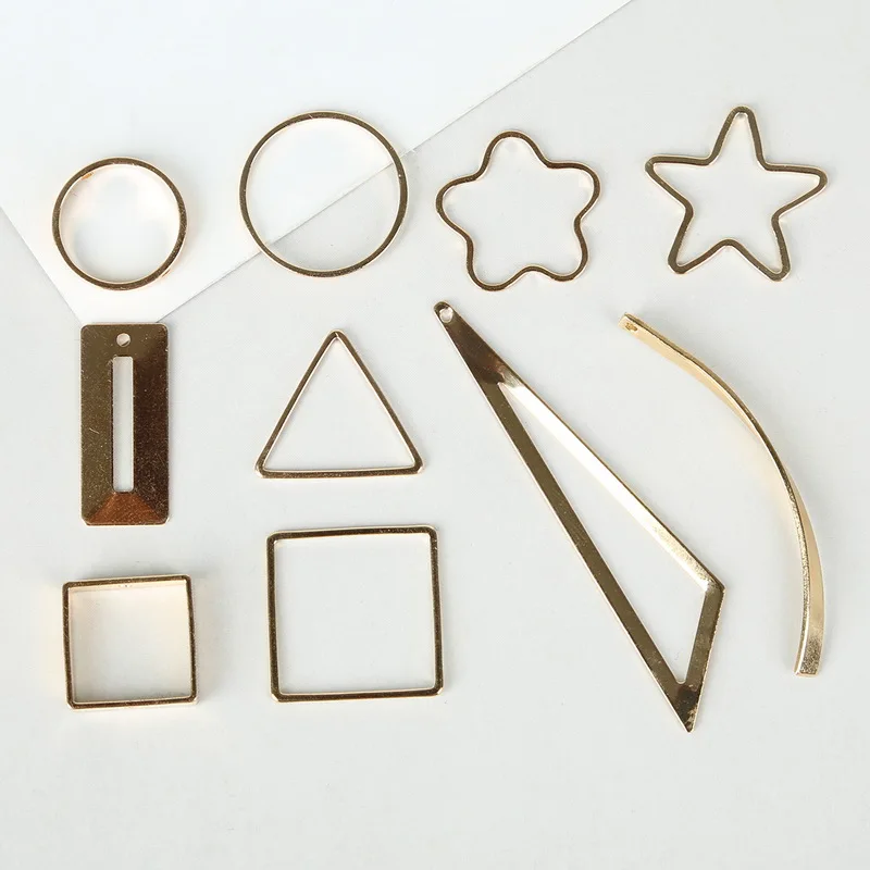 Мульти-формы/размеры 20 шт./лот Медный кулон KC золото/родий цвет Шарм для DIY серьги