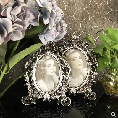 

6/7 inch European Baroque photo frame, beautiful relief, court luxury, bright gold, wedding decoration gift
