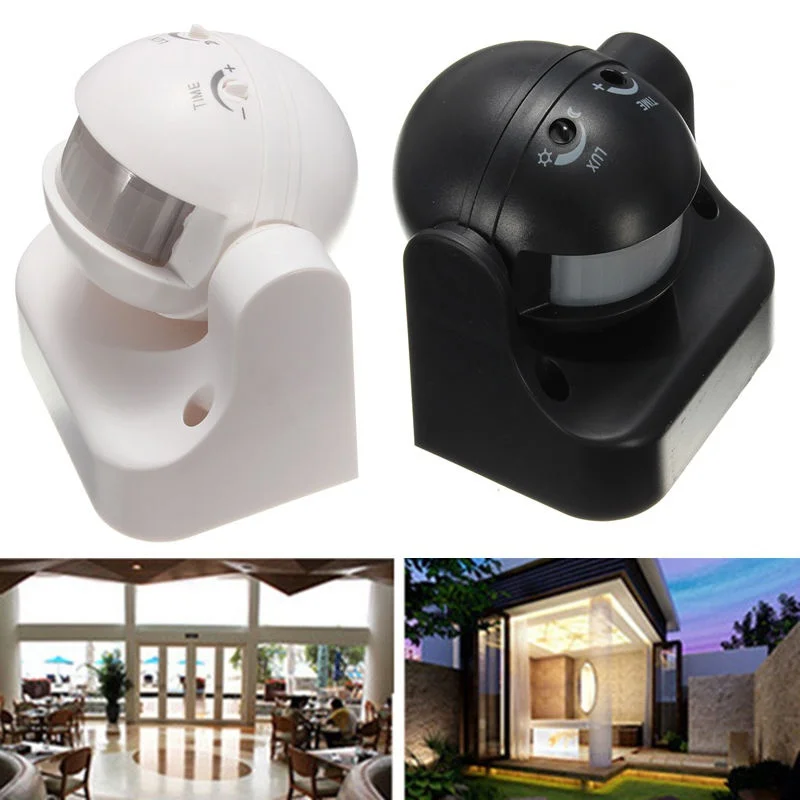 High quality 220V 240V 180 Degree Outdoor Security PIR Infrared Motion Sensor Switch Movement Detector Max 14m | Обустройство дома