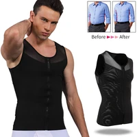 men slimming body shaper belly control waist trainer man shapewear modeling underwear shapers corrective posture vest corset