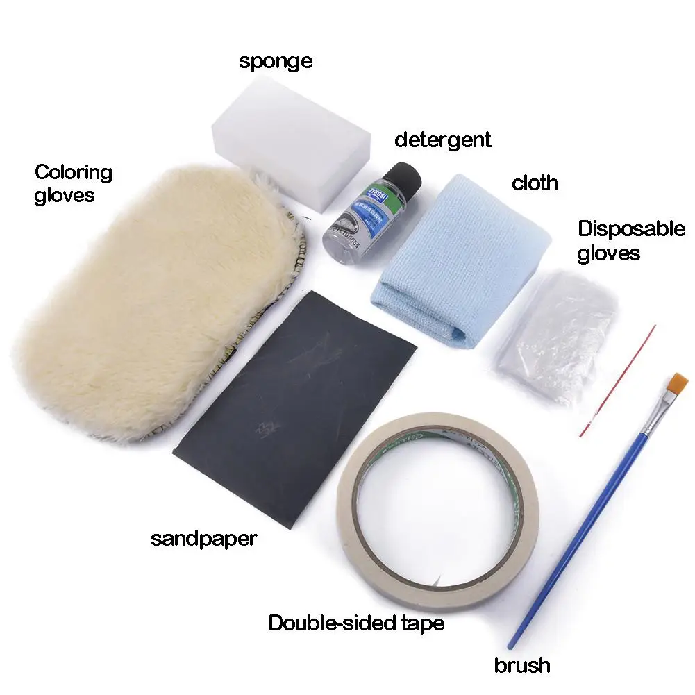 Восстановление жидкой кожи с 8 дополнительными инструментами для ремонта