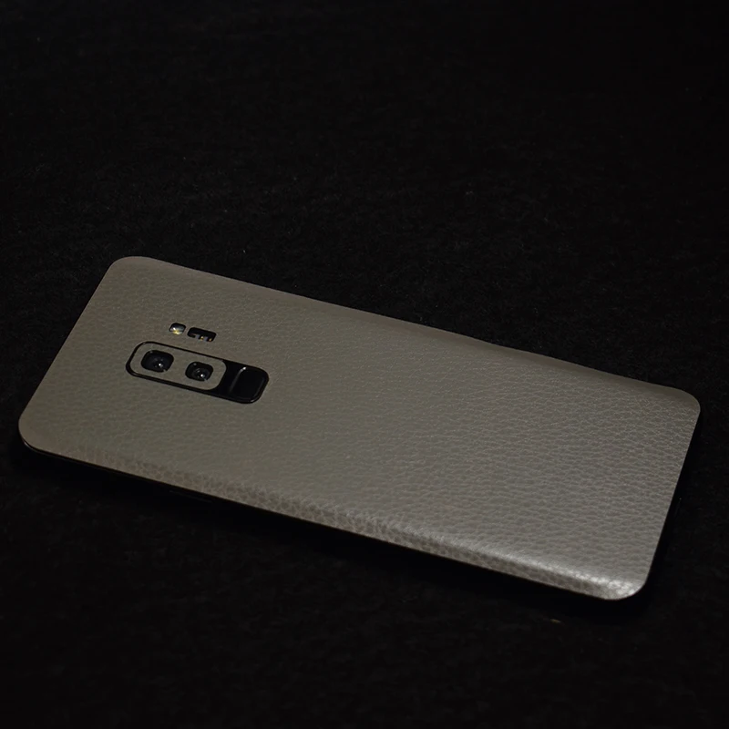 YIESOM роскошная кожаная самодельная наклейка-пленка для SAMSUNG GALAXY S9 Plus защитная