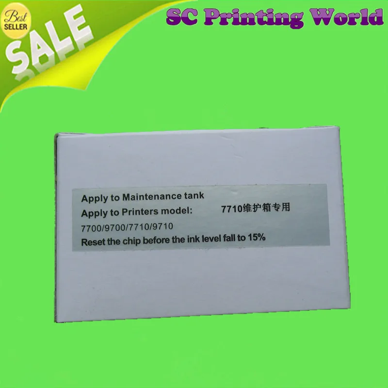 Φ/восстановитель чипа емкости для чернил Epson Stylus pro 7700 9700 7710 резервуары