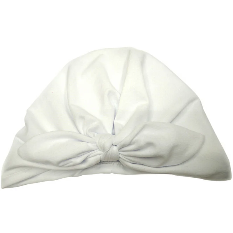 Новые детские шапки кроличьи уши Beanie шляпа прекрасный хлопковый галстук бабочка