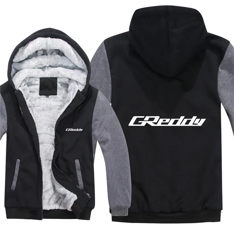 Greddy Turbo system толстовки мужские модные пальто пуловер шерстяная куртка с подкладкой Greddy толстовки с капюшоном HS-093