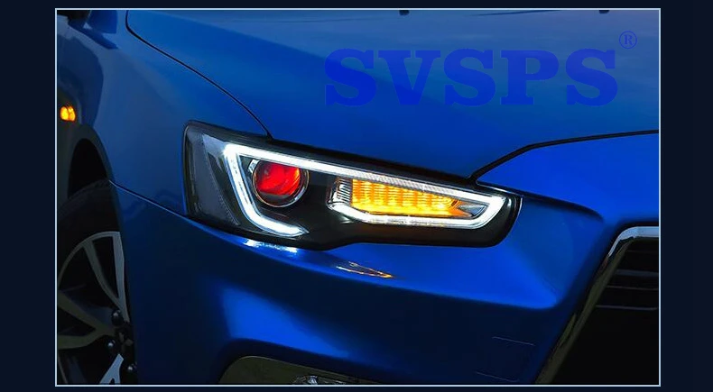 Высокое качество автомобильный Стайлинг левый и правый СВЕТОДИОДНАЯ головная