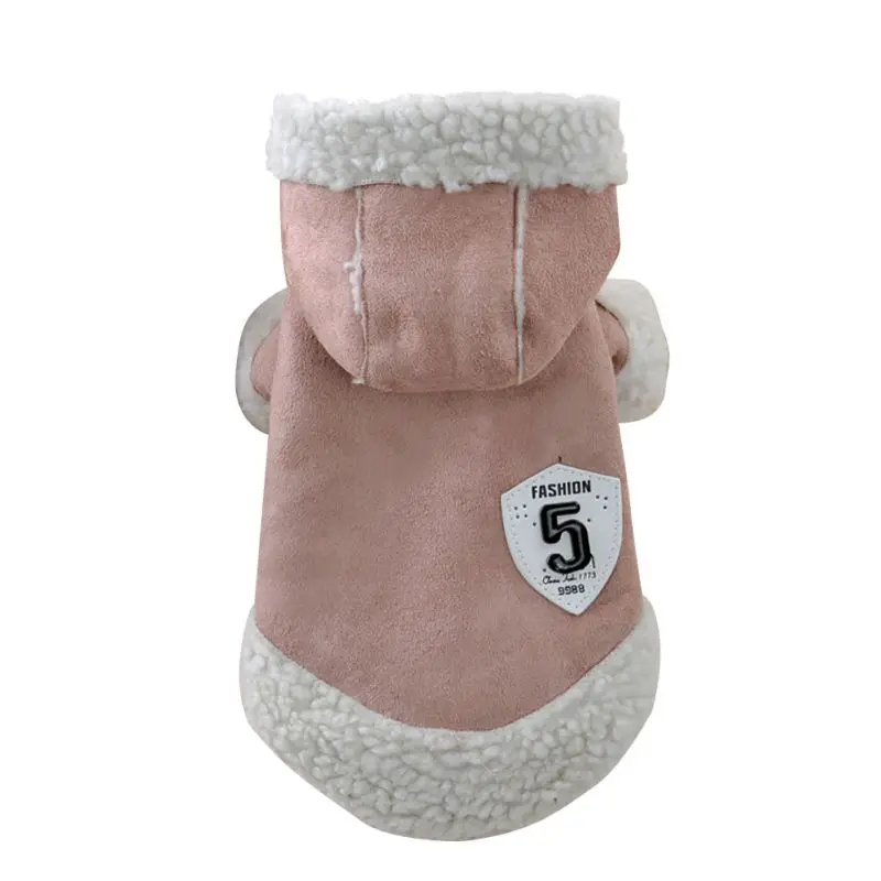 Одежда для маленьких домашних животных Зимнее теплое пальто Куртка Крутая