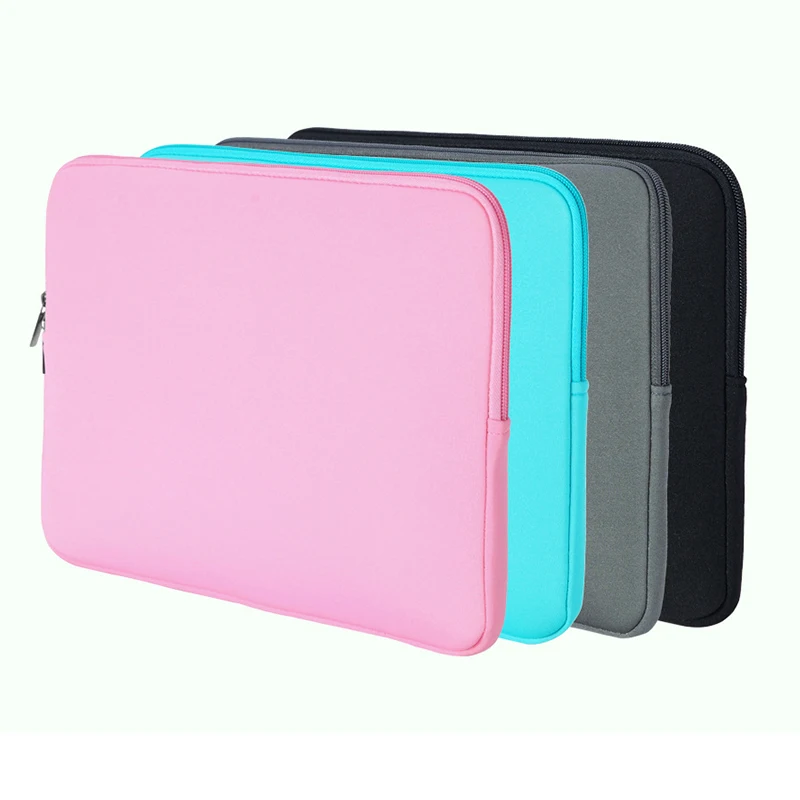 

Fashion Soft Laptop Bag for Macbook air Pro Retina 10'' 11" 12'' 14" 13" 15" Sleeve Case Cover For Notebook Computer Laptop Case