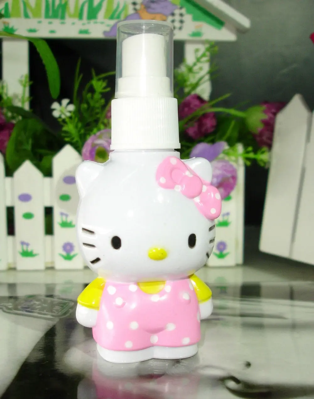 Новая 3d бутылка Hello kitty для макияжа с распылителем красоты/путешествий