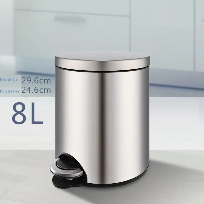 Reciclaje Trashcan мешок для мусора Basurero De Banheiro Habitacion Papelera Cocina педаль Lixeira Cubo Basura корзина для мусора - Цвет: Number 6