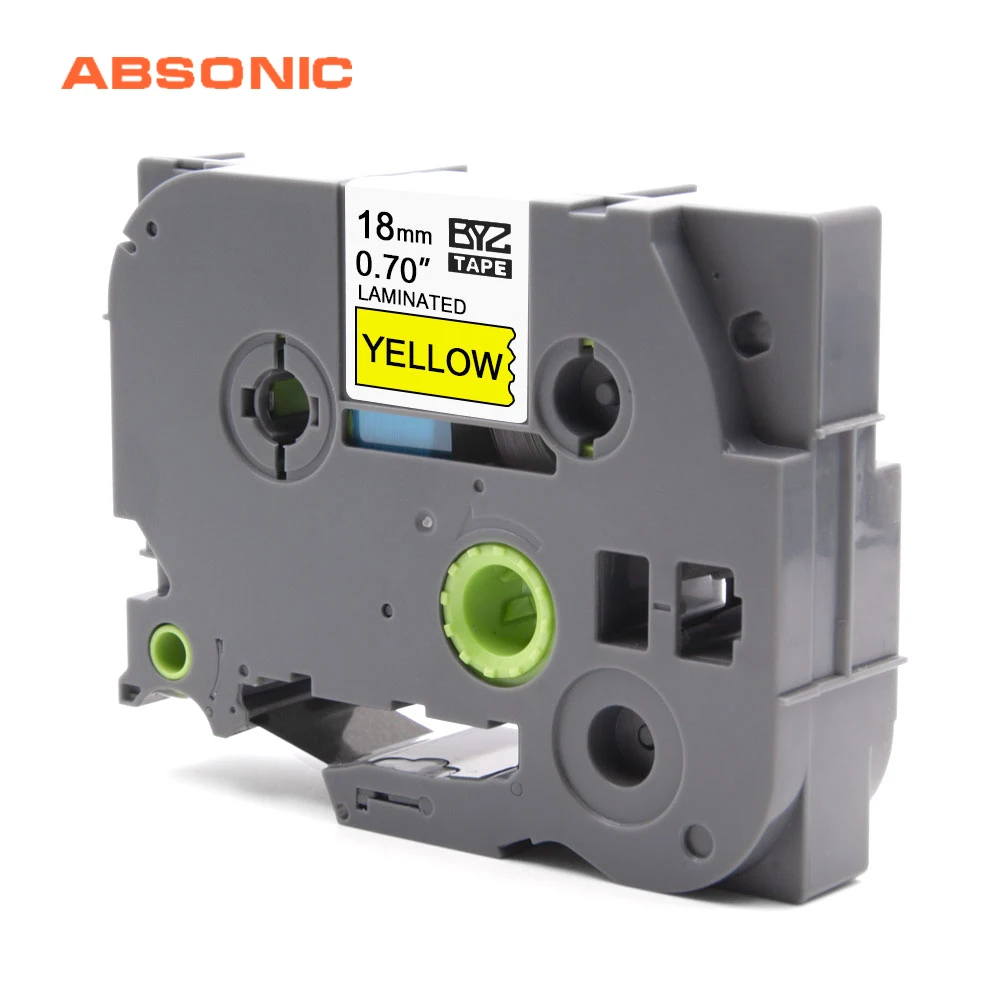 Absonic 18 мм этикетки ленты совместимы с Brother P touch TZe641 TZe 641 TZ устройство для