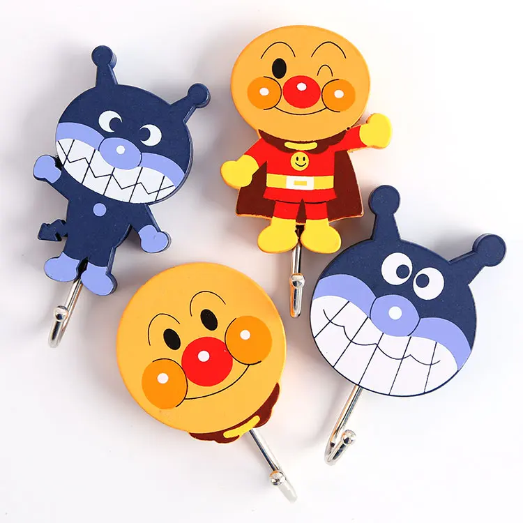 4 шт./лот Anpanman фигурный крючок классический японский аниме baikinman милые крепкие