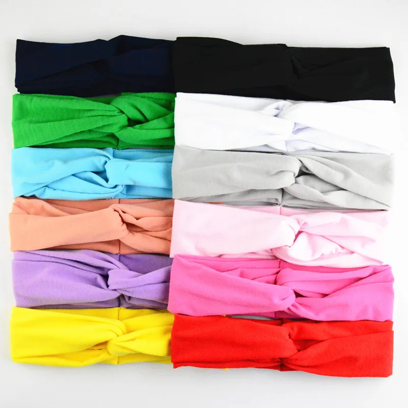 Низкая цена 160 шт./лот новый дизайн 12C повязка на голову для девочек высокая
