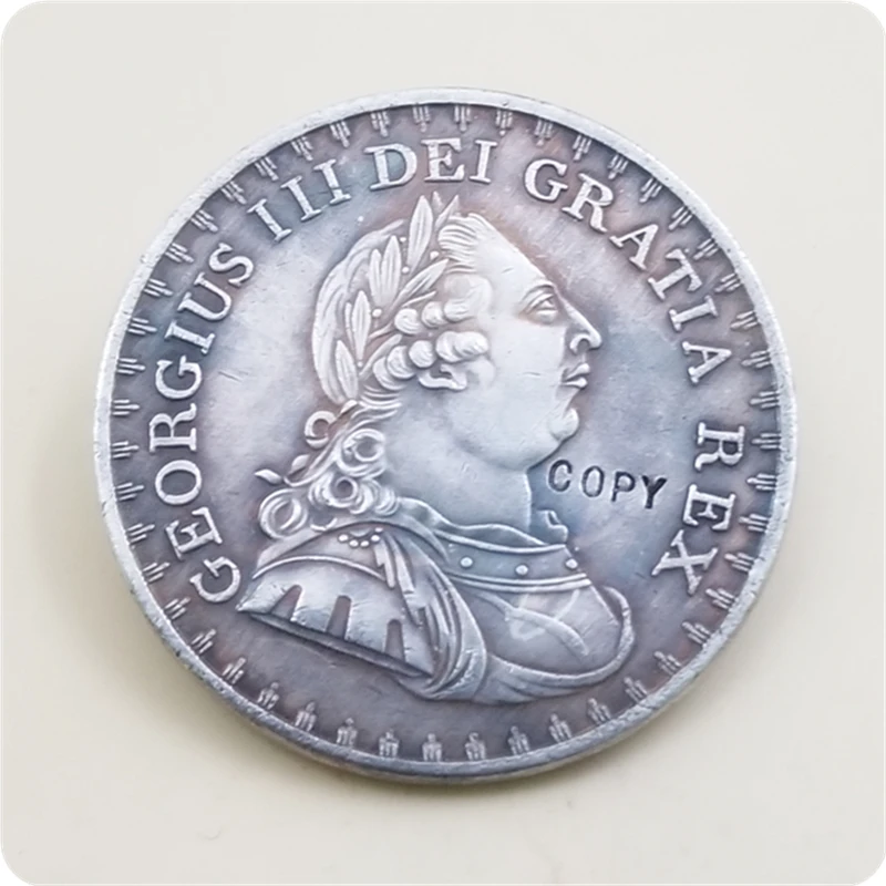1812 Великобритания 3 шиллинги Джордж III (жетон Банка Англии) копия монет бесплатная