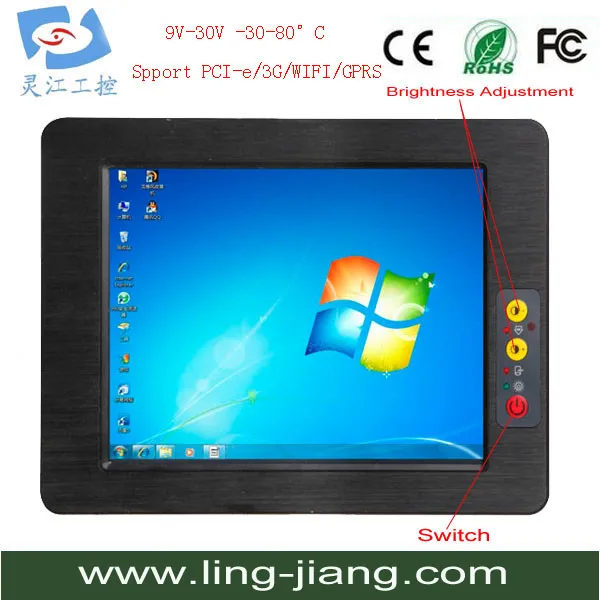 

touch PC industrual PC 17 inch panel pc mother board 2G memory lcd tft