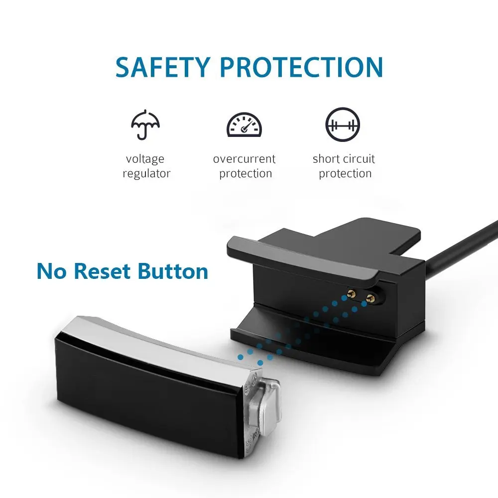 Умные аксессуары Ktab зарядное устройство Fitbit Alta зажим для зарядки Сменное