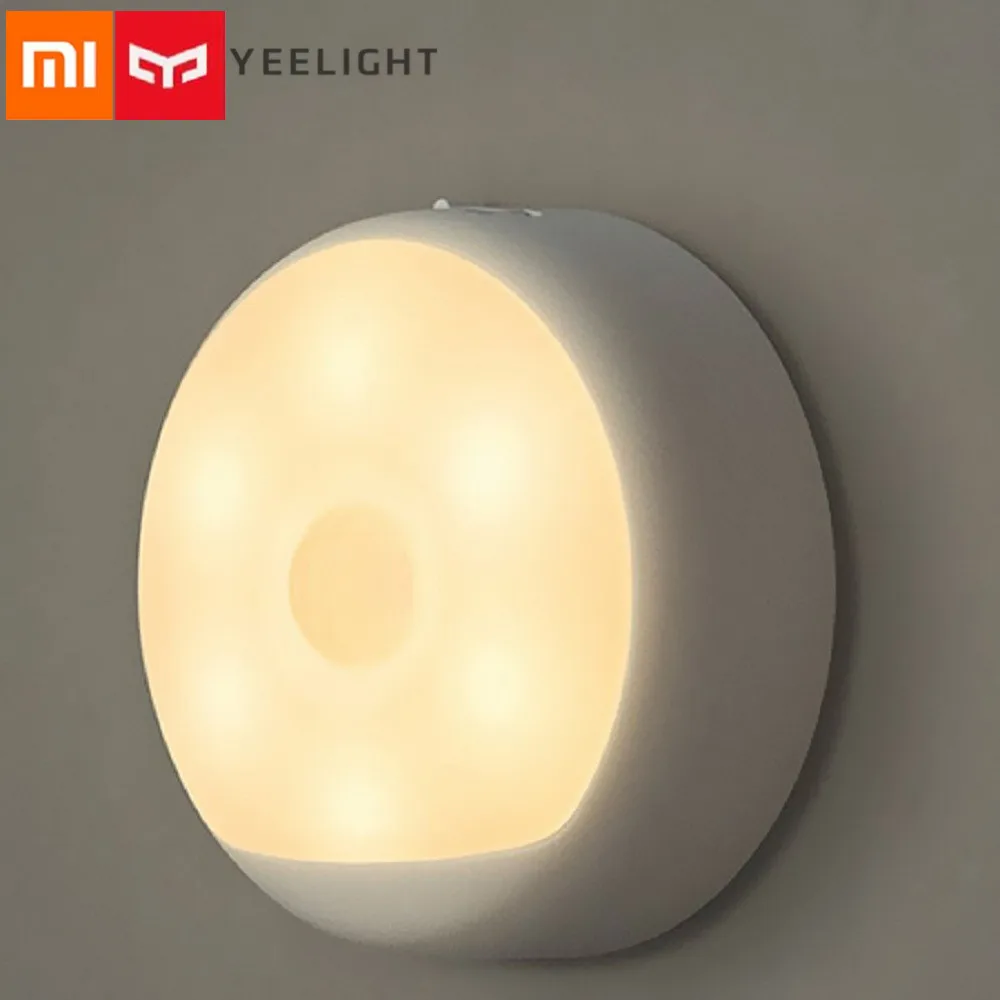 Yeelight зарядка индукционный ночник светодиодный свет управления тела