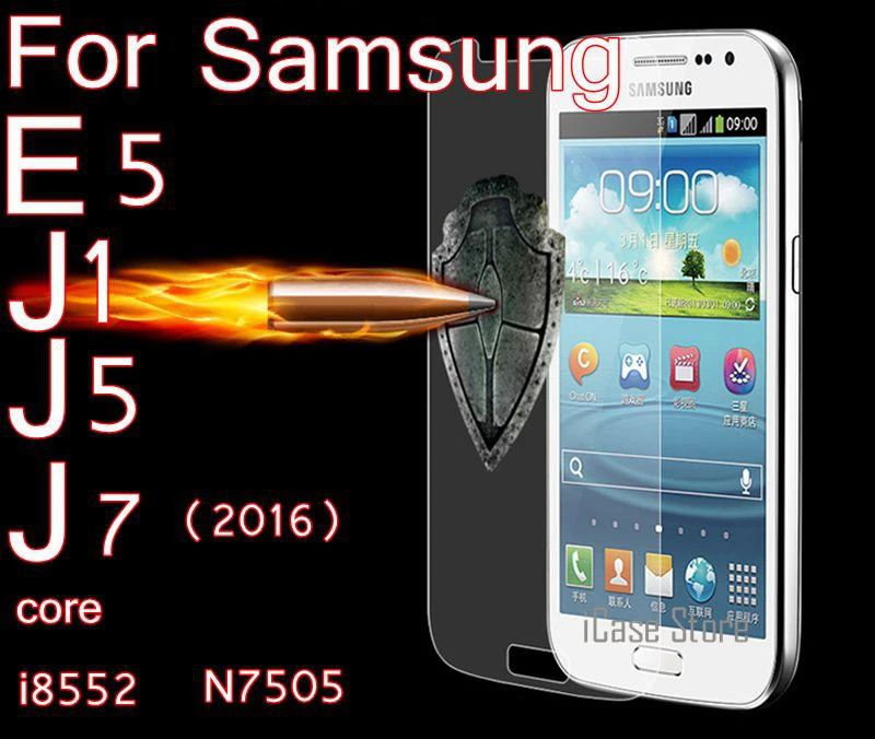 Идеальный стеклянный устойчивое к царапинам закаленное Стекло для Samsung Galaxy J1 j3 J5
