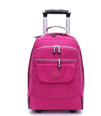 18 Inch Wheeled Backpacks for Laptop Waterproof Travel Troll