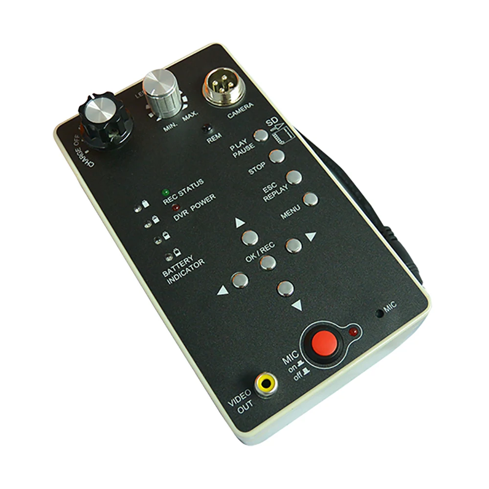 8 Inch Monitor Control Box Waterproof IP68 Borehole Water Well Detector 30m To 100m Soft Cable