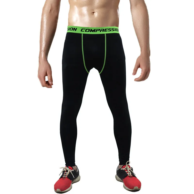 Мужские быстросохнущие колготки Detector для бега спортивные Леггинсы из молочного