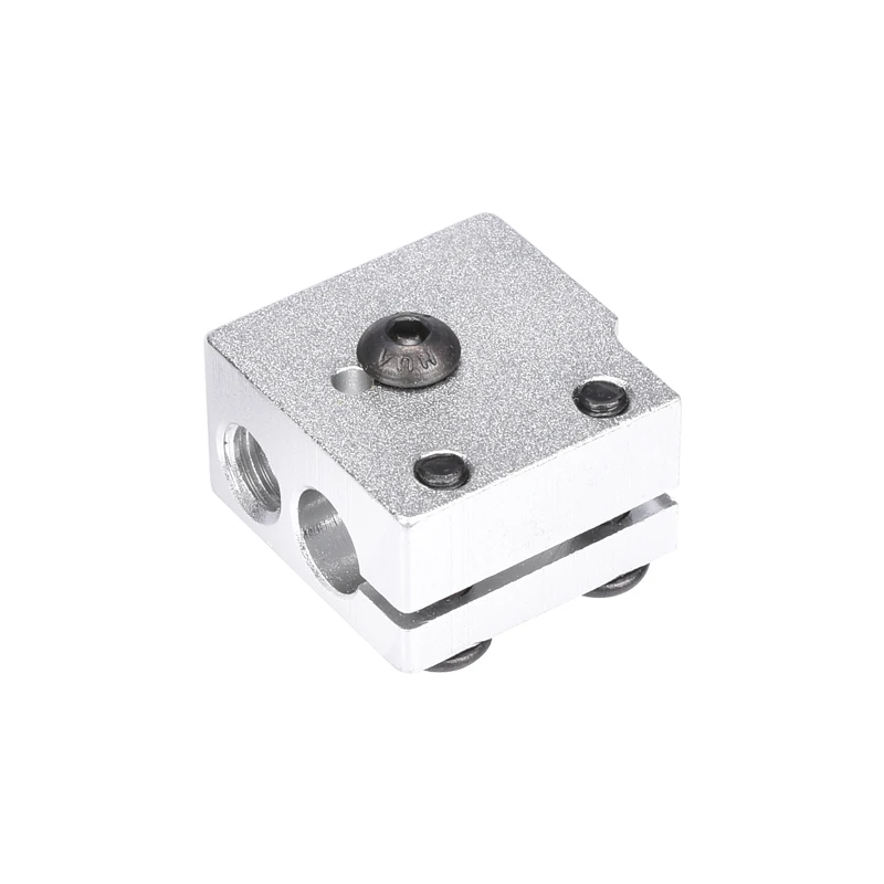 3D вулкан алюминиевый блок для V6 Bowden прямой J head Горячий Конец тепловой принтер