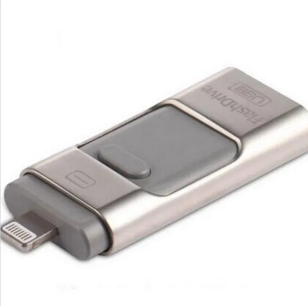 Супер горячая новинка IOS для iphone OTG Usb флеш накопитель usb флешка 5 5S 6 6S 16 ГБ 32 64 128