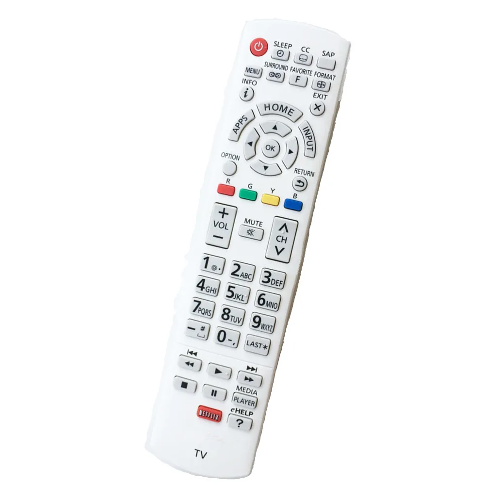 Новый пульт дистанционного управления подходит для Panasonic LCD LED TV N2QAYB000839 Control