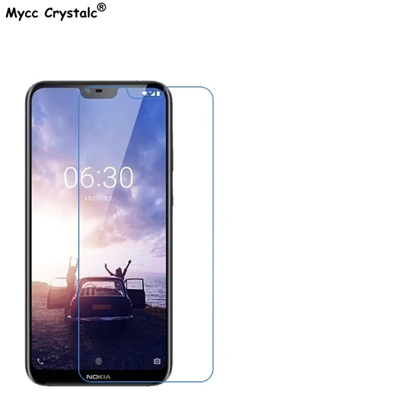 Взрывоустойчивое нано мягкое стекло для Nokia X6 2018 &amp 2 1 3 5 X3-02 Защитная пленка