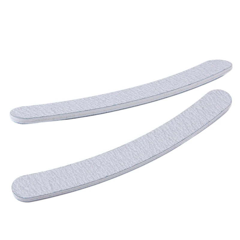 Пилка для ногтей акриловая серая 100/180 5 шт.|file block|nail file blockacrylic nail |