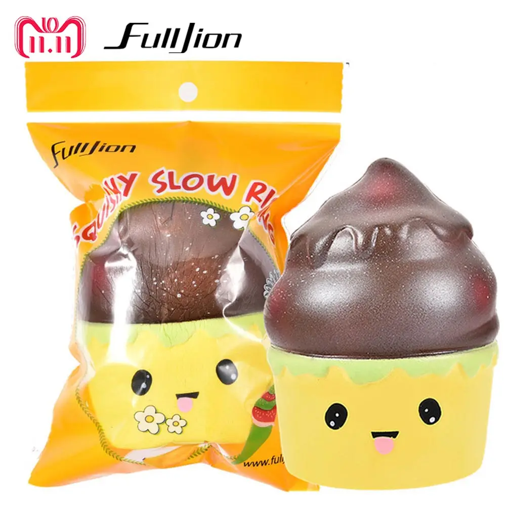 Fulljion Squishy Ice Cream Novelty Gag Toys Squishe Entertainment Stress Fun Squeeze Surprise Funny Gadgets | Игрушки и хобби