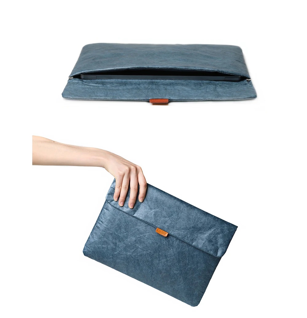 ACECOAT DuPont бумажный чехол для ноутбука с ручкой и карманами для MacBook Air/Pro 13,3 16 чехол для ноутбука macbook pro 16 чехол