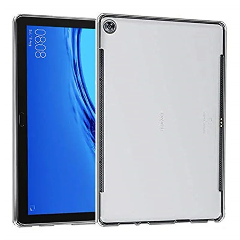 Для huawei MediaPad M5 Lite 10 BAH2-L09 Мягкий силиконовый чехол TPU чехол для huawei MediaPad M5 Lite 10 Wi-Fi BAH2-W09 10,1 дюймов