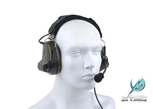 Тактическая Экипировка Z.Tactical Element Gear тактическая гарнитура COMTAC II с