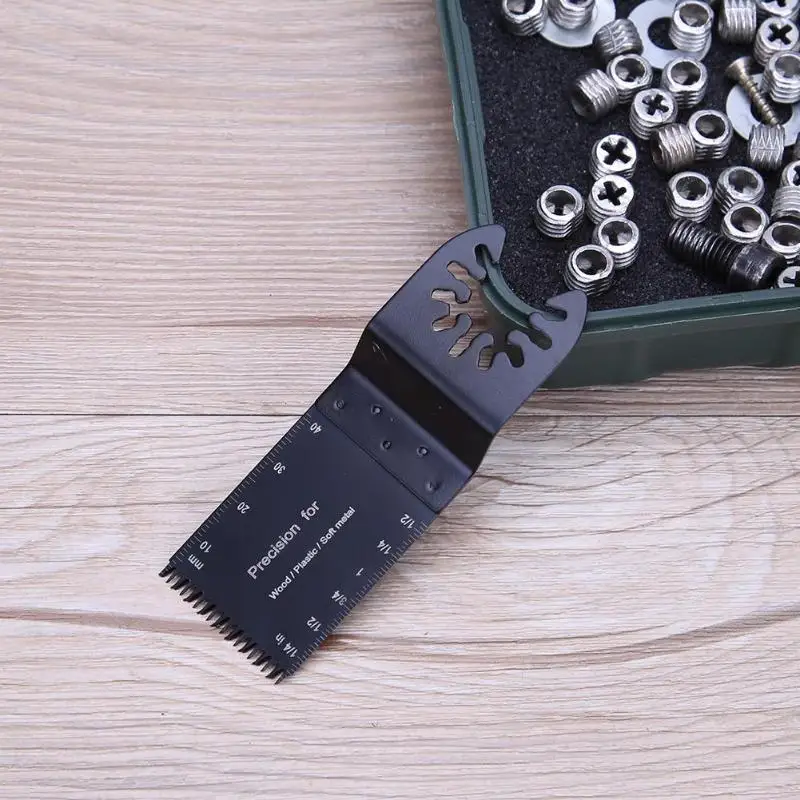 

HCS Precision Quick Release Saw Blade Multi Oscillating Tool Oscillating Multi Tools Woodworking Tools for Metal Wood Cutting