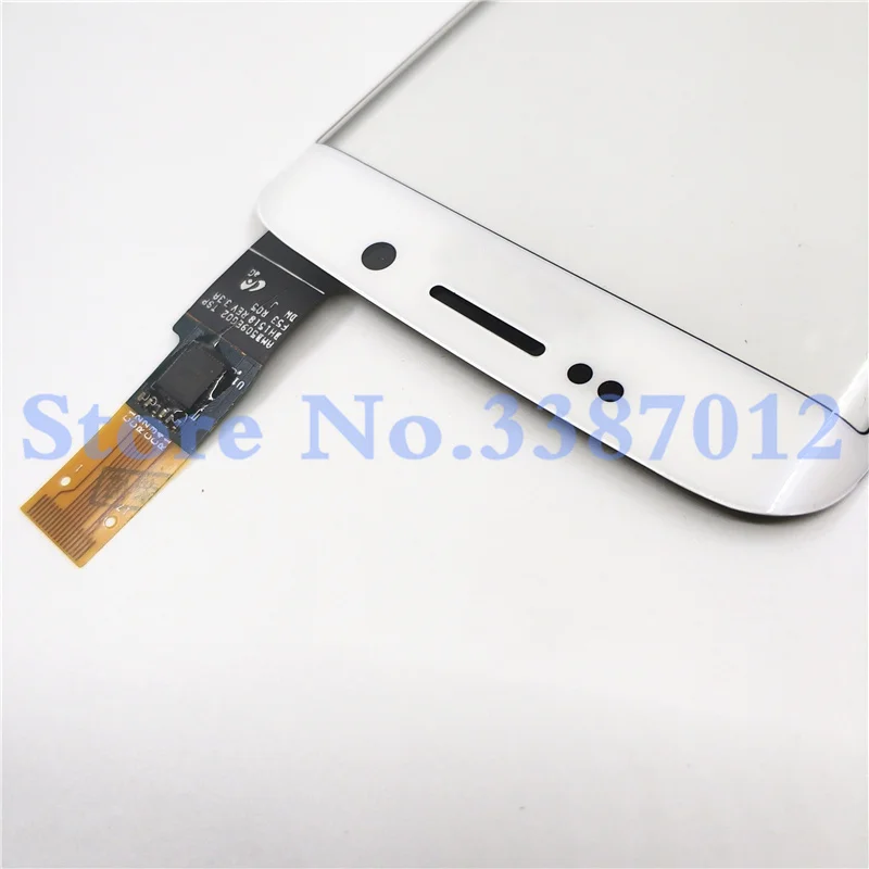 5 шт./лот для Samsung Galaxy S6 край G925 G9250 G925F сенсорный экран с цифрователем сенсорного