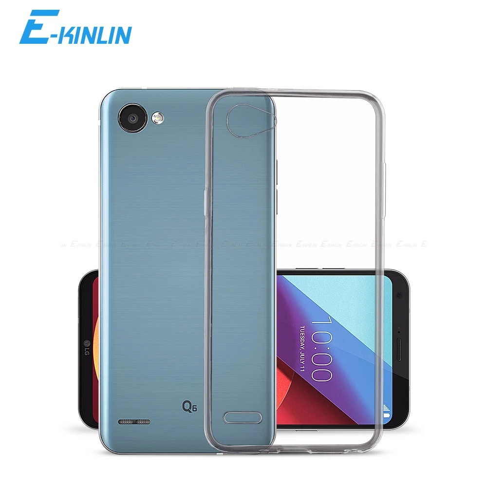 Прозрачный прозрачный мягкий чехол для LG Velvet G8X G8S G7 G6 G5 V60 V50S V50 V40 V35 V30 V30S Plus ThinQ