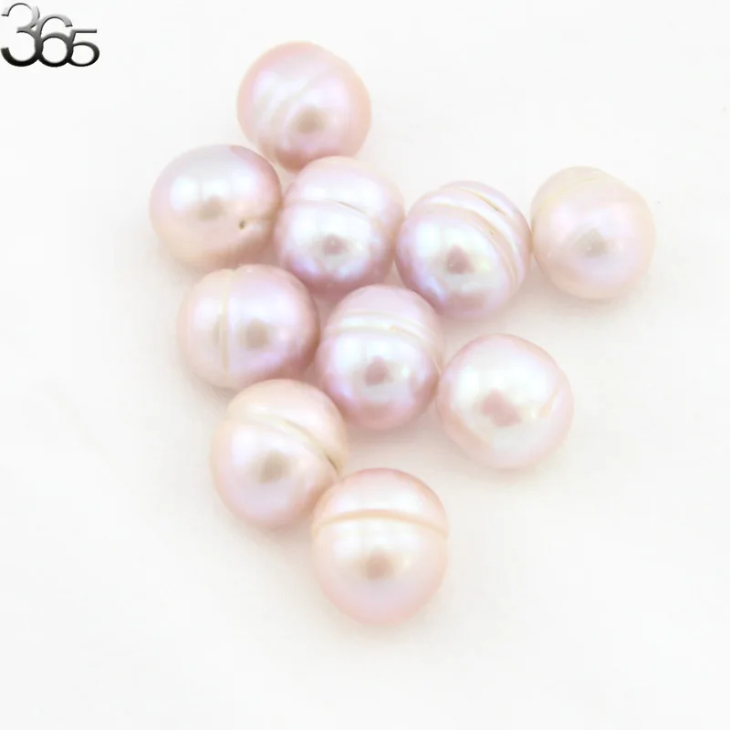 Бесплатная доставка 10 шт. без отверстие естественный пресноводный круглый