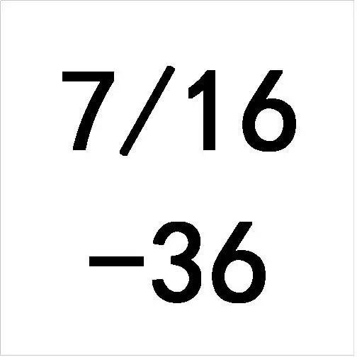 36 UNS 1 шт. 7/16-14 16 18 20 24 27 28 32 36 40 UNC UNS UNF HSS правый ручной кран TPI резьбонарезные инструменты для обработки пресс-форм - Цвет: 36 UNS