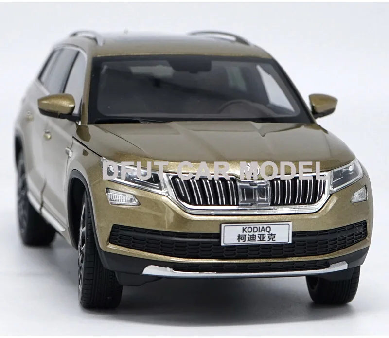 1/18 KODIAQ SUV литая металлическая модель автомобиля, игрушка для детей, подарки на день рождения, коллекция игрушек, оригинальная коробка, детские игрушечные машинки