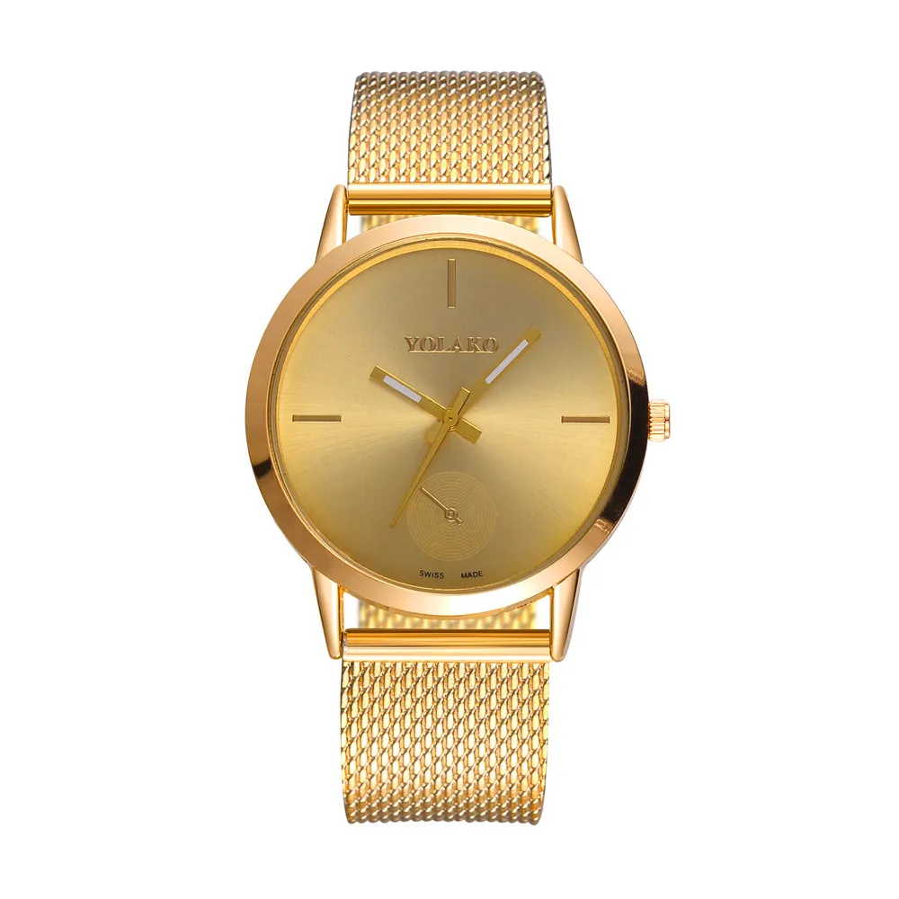 

Best Selling Women Watch Fashionable Rose Gold PU Leather Quartz Ladies Wristwatch Simple Luxury Female Watches Dress Clock #c