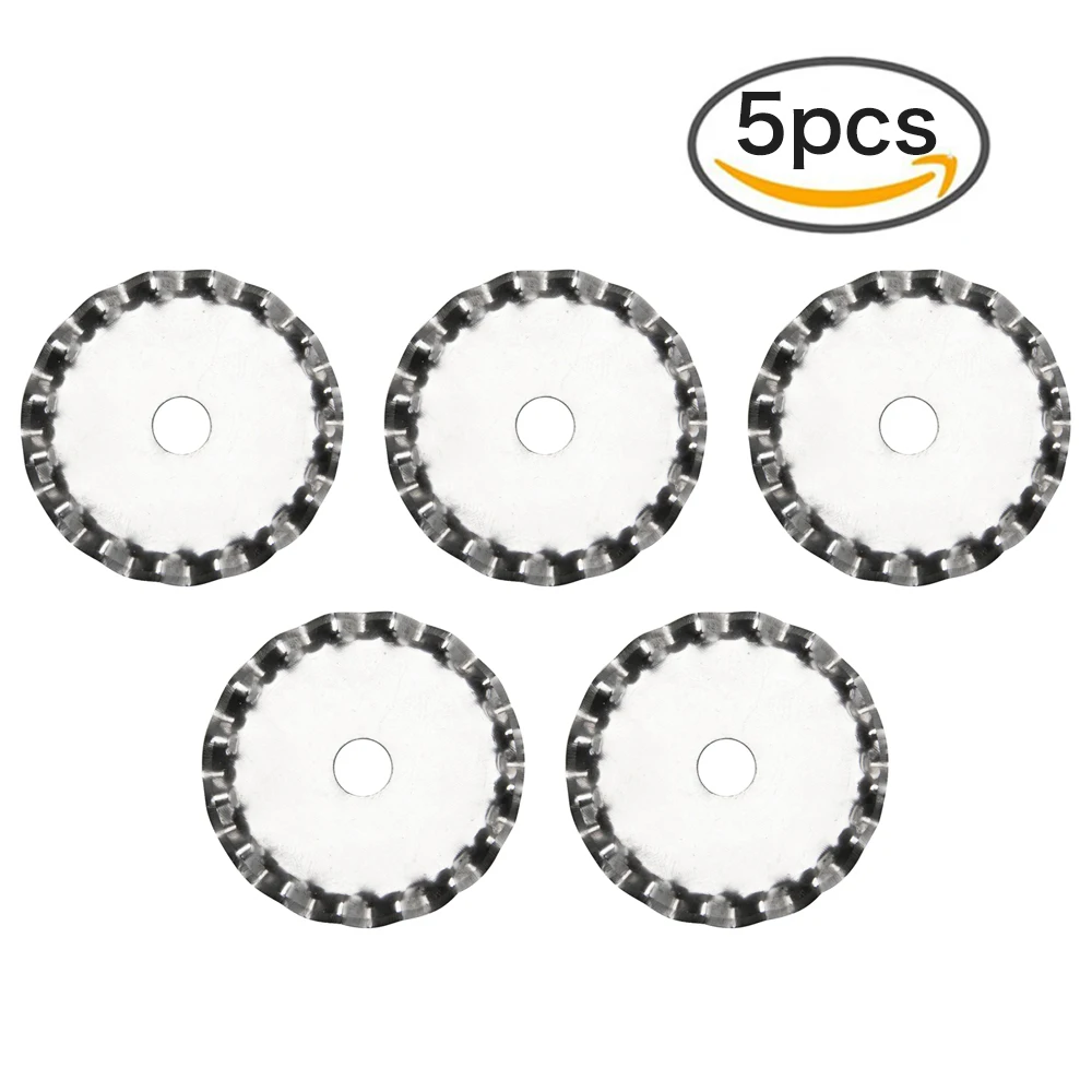5 шт. волнистое вращающееся лезвие 28 мм сменные лезвия для скакалки квилтинга