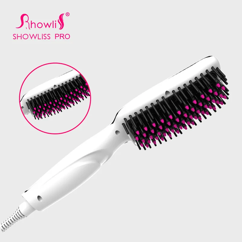 Showliss прекрасный подарок Выпрямитель для волос щетка рождественского подарка