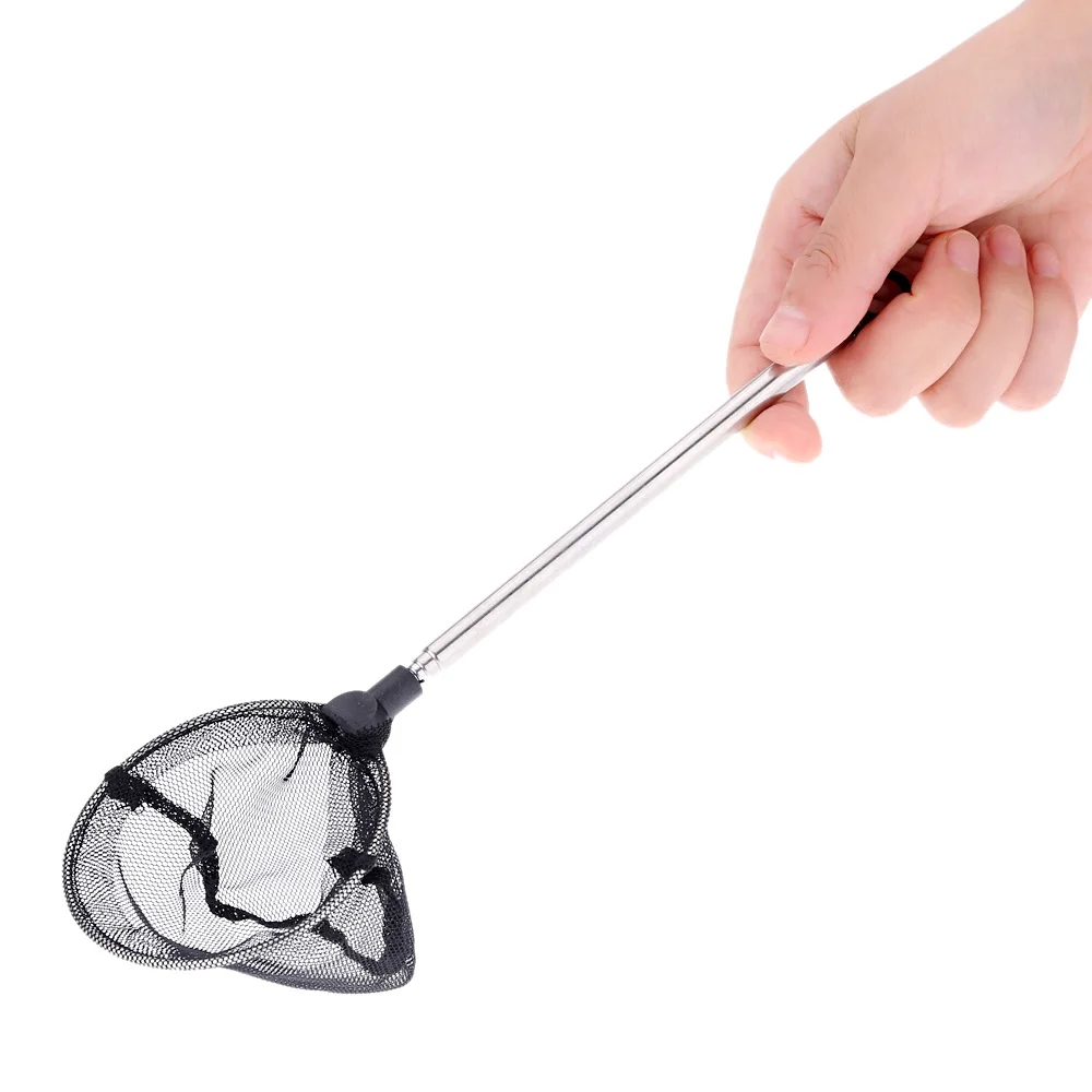 Рыболовная сеть для аквариума креветки регулируемая телескопическая посадочная