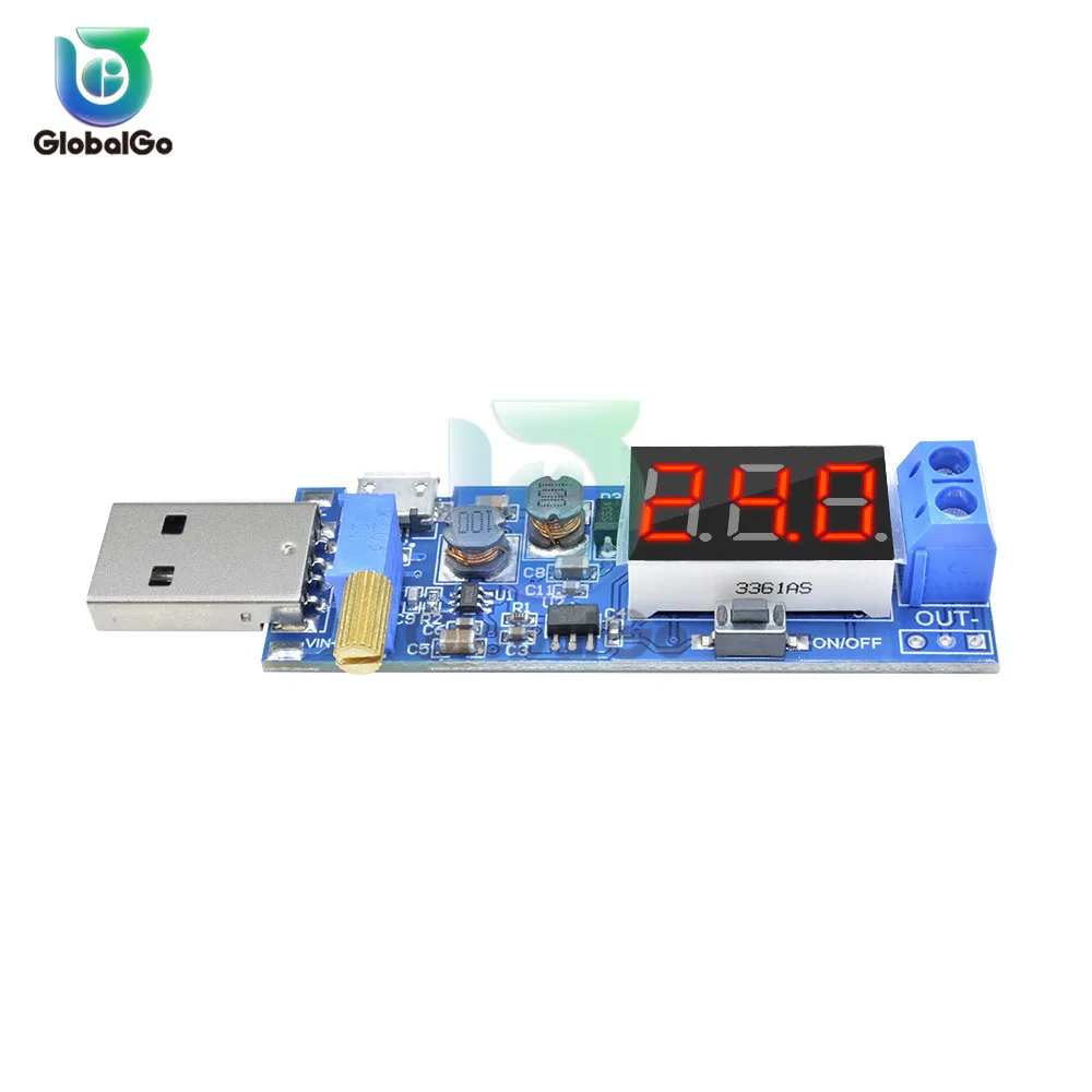 Усилитель USB понижающий усилитель Преобразователь мощности модуль dc 5 В до 1 2 24