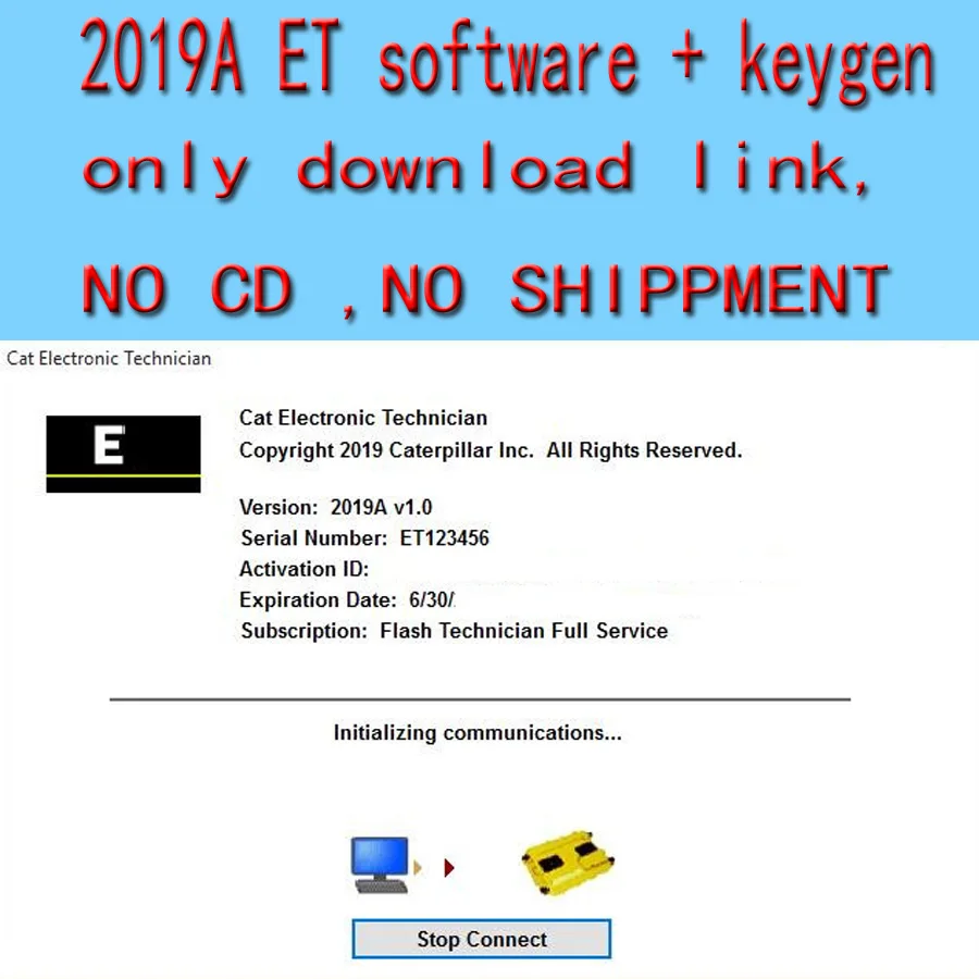 2019a download link 2019A электронный техник ET 2018C Keygen+ программное обеспечение для CAT ET3 V1.0 Keygen поставляется с установкой видео - Цвет: 2019a download link