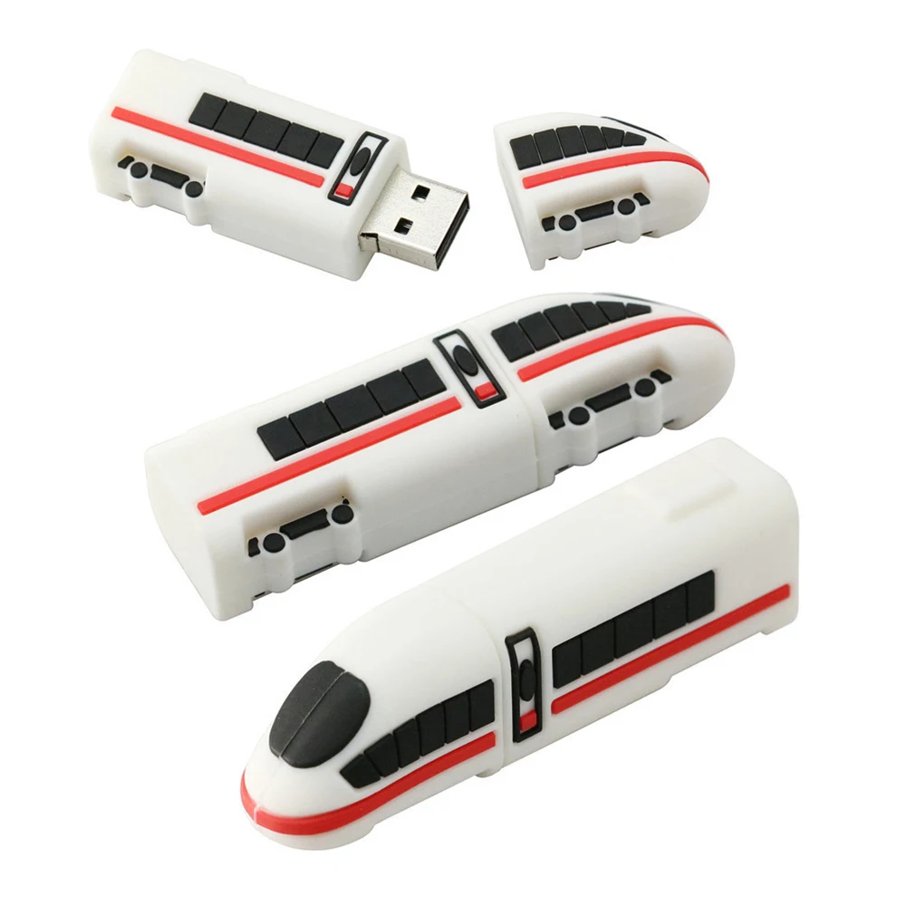 Гаджет поезд Pen Drive реальная Ёмкость 4 ГБ 8 16 32 64 USB 2 0 диск флэш-диск карты