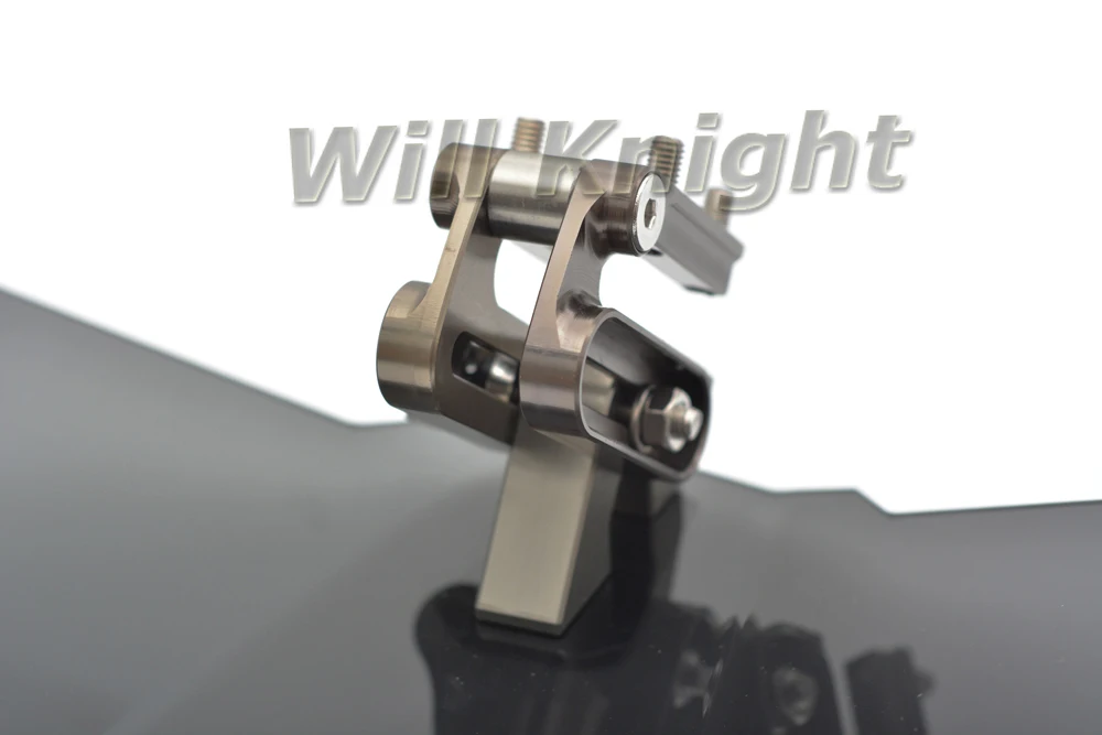 Воздушный поток Регулируемый дым лобовое стекло дымчатое ветровое болт-на